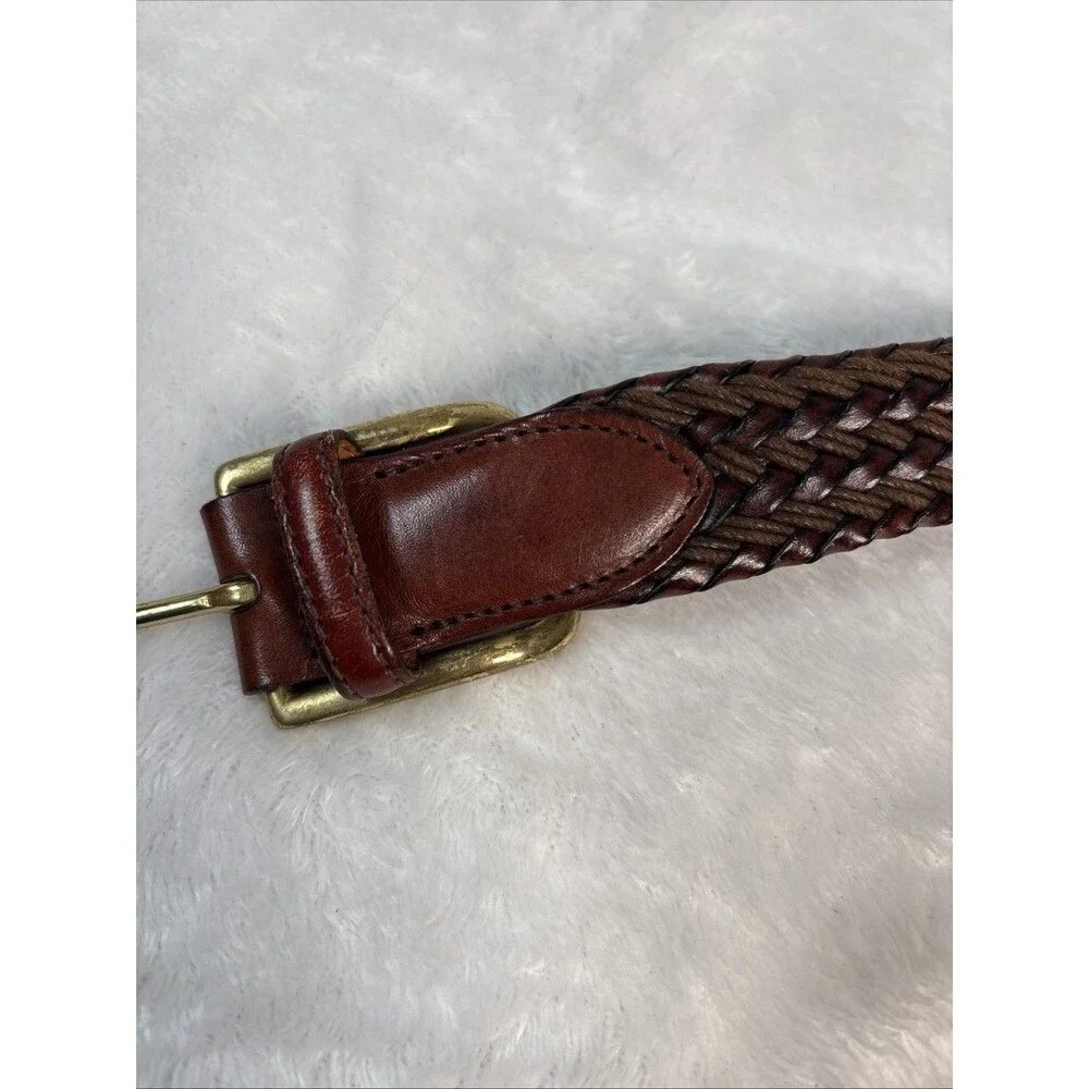 Burberry London Leather Belt - Size 42